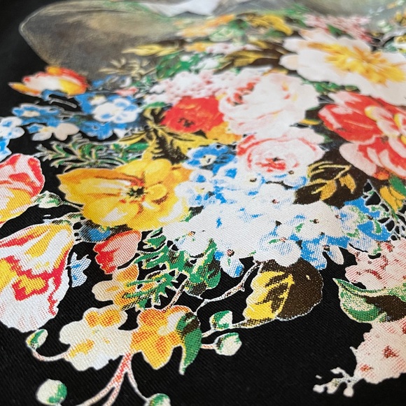 Ripndip Flower Burst Cotton Work Shirt Black - Picture 3 of 10